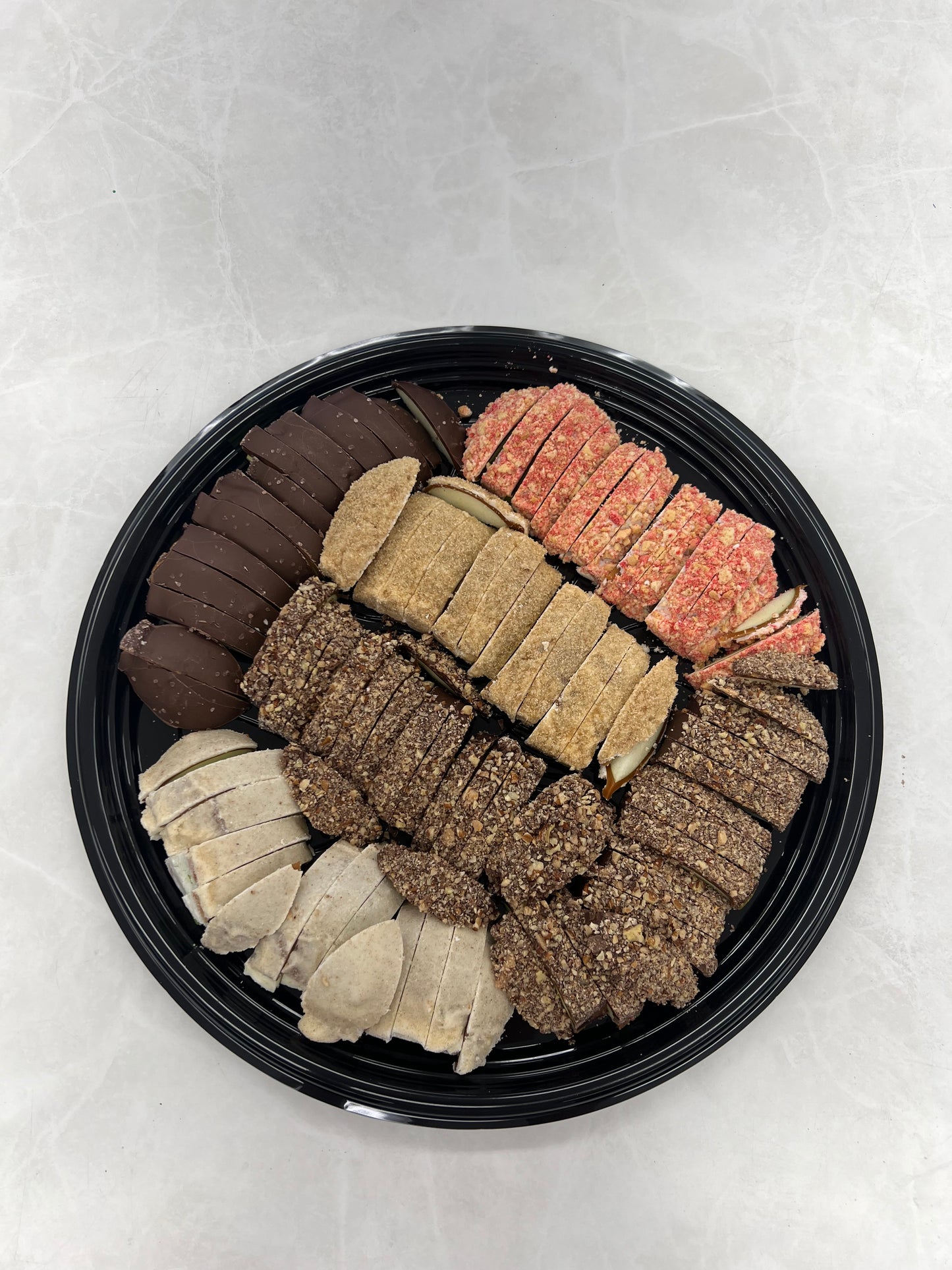 Sliced Caramel Apple Tray