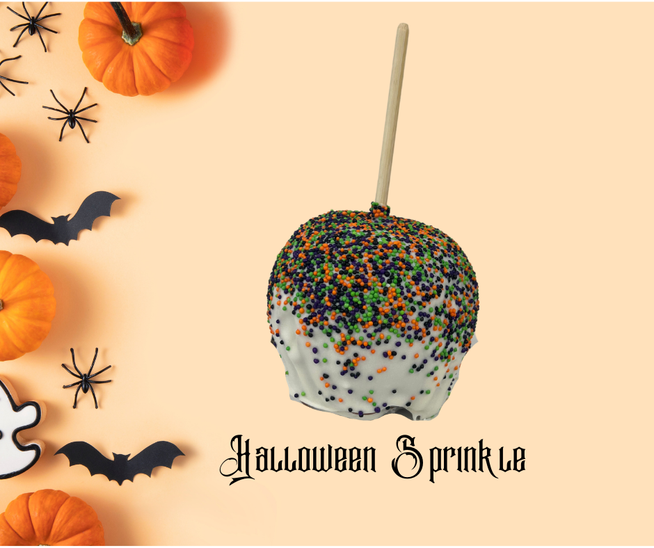 Halloween Sprinkle Gourmet Apple image 0