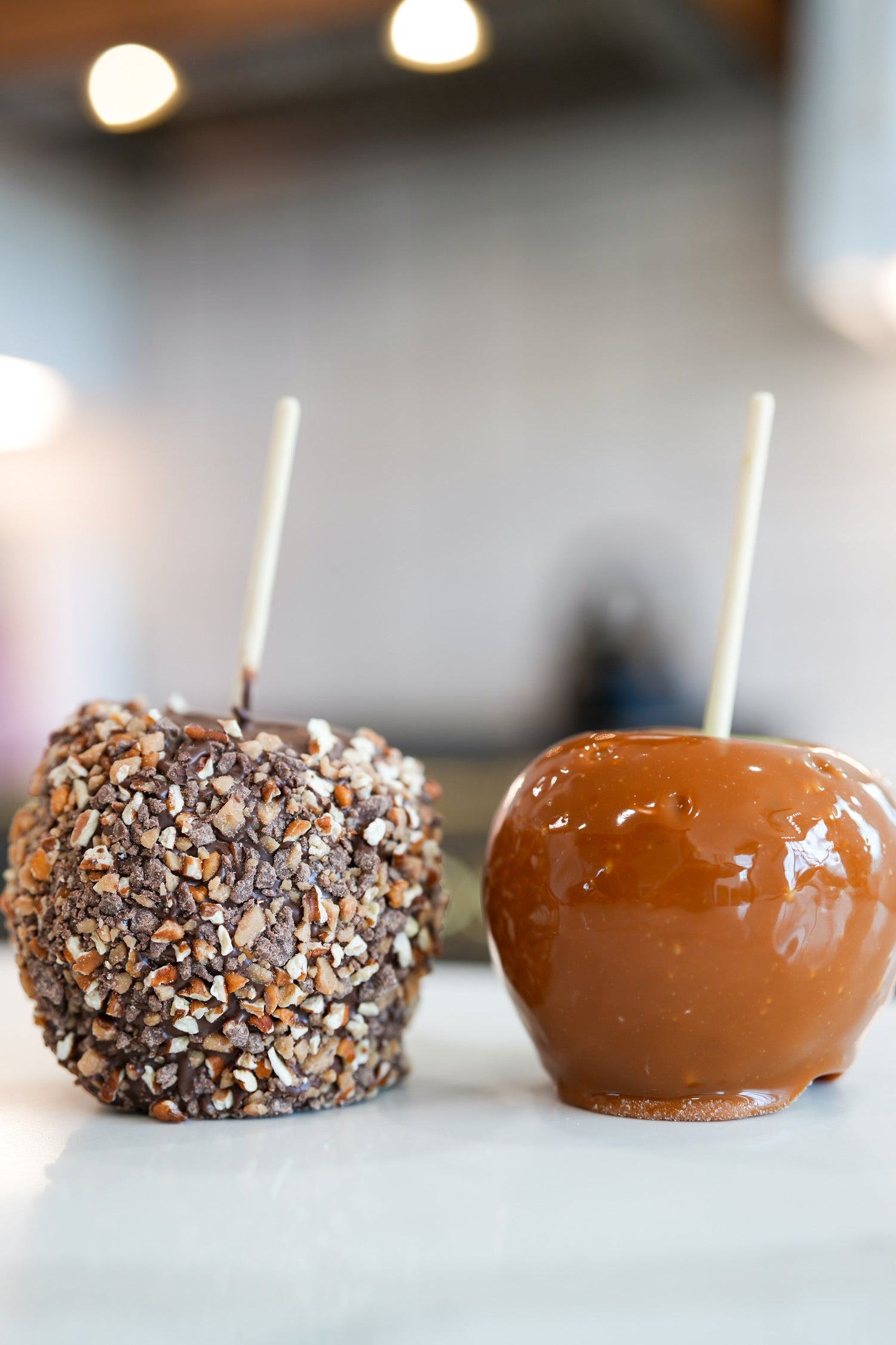 MILK CHOCOLATE CARAMEL APPLES