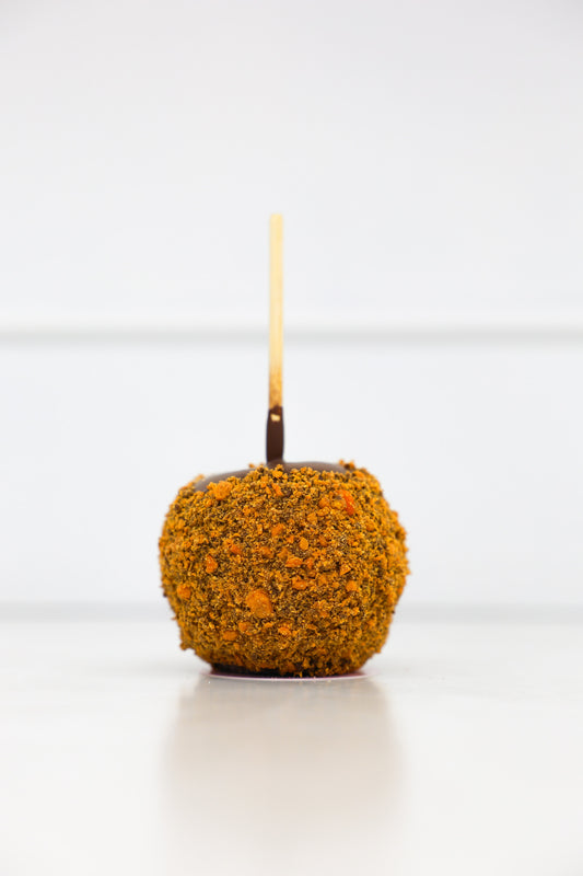 Butterfinger Caramel Apple | Gourmet Candy Apple Texas