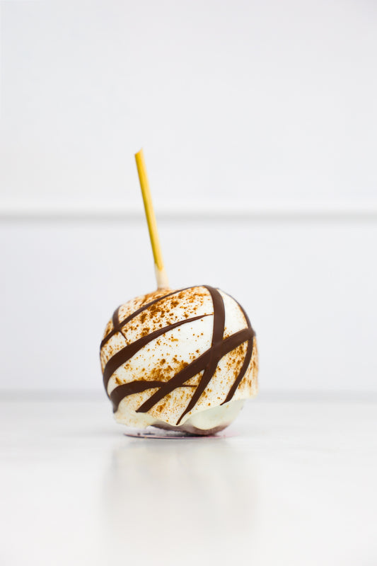Cinnamon Roll Caramel Apple