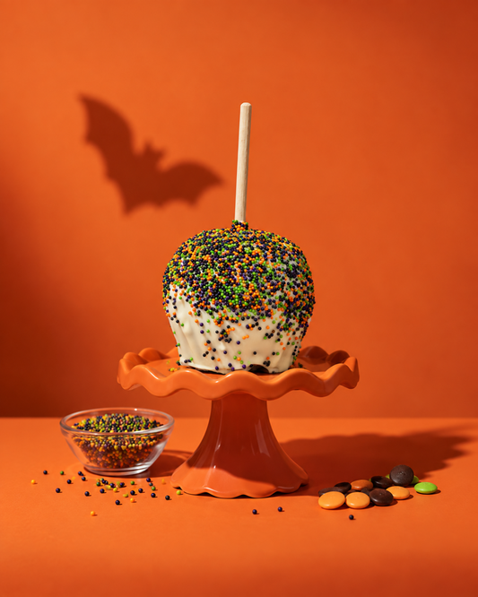 Halloween Sprinkle Gourmet Apple
