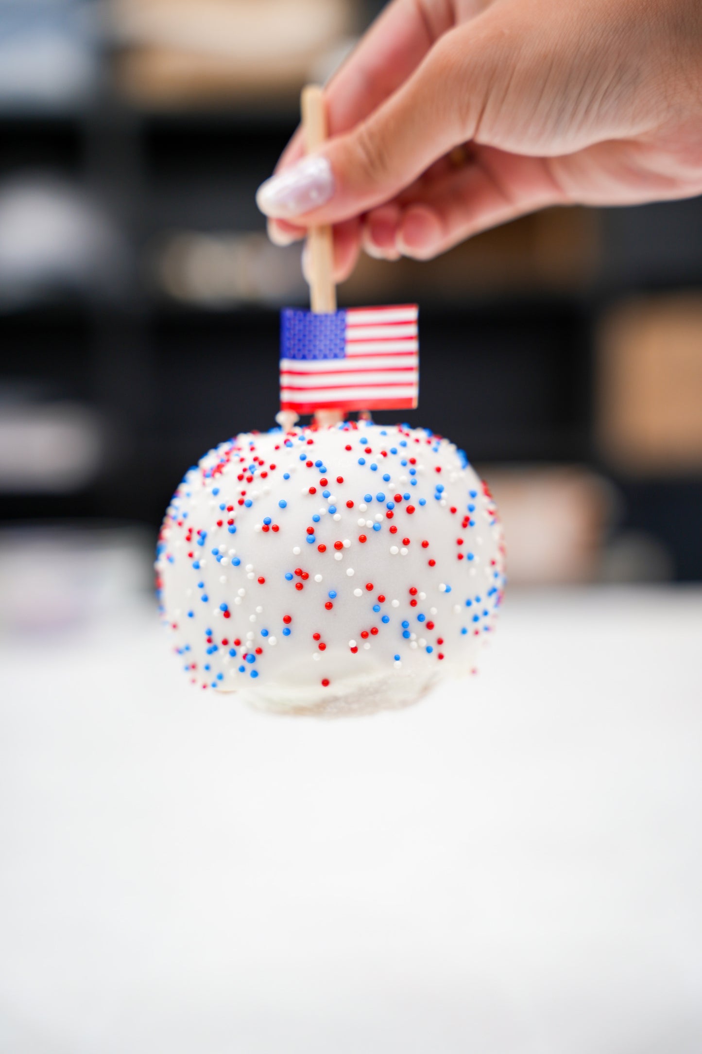 Miss Americana | America's Birthday Caramel Apple