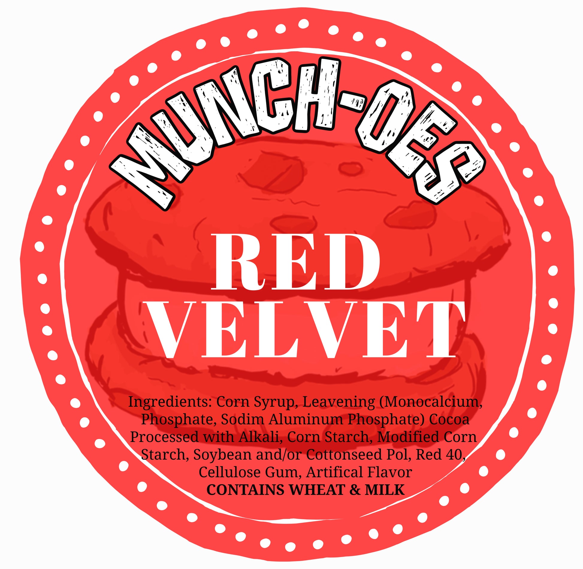 Red Velvet MUNCH-O Cookie Sandwich image 1