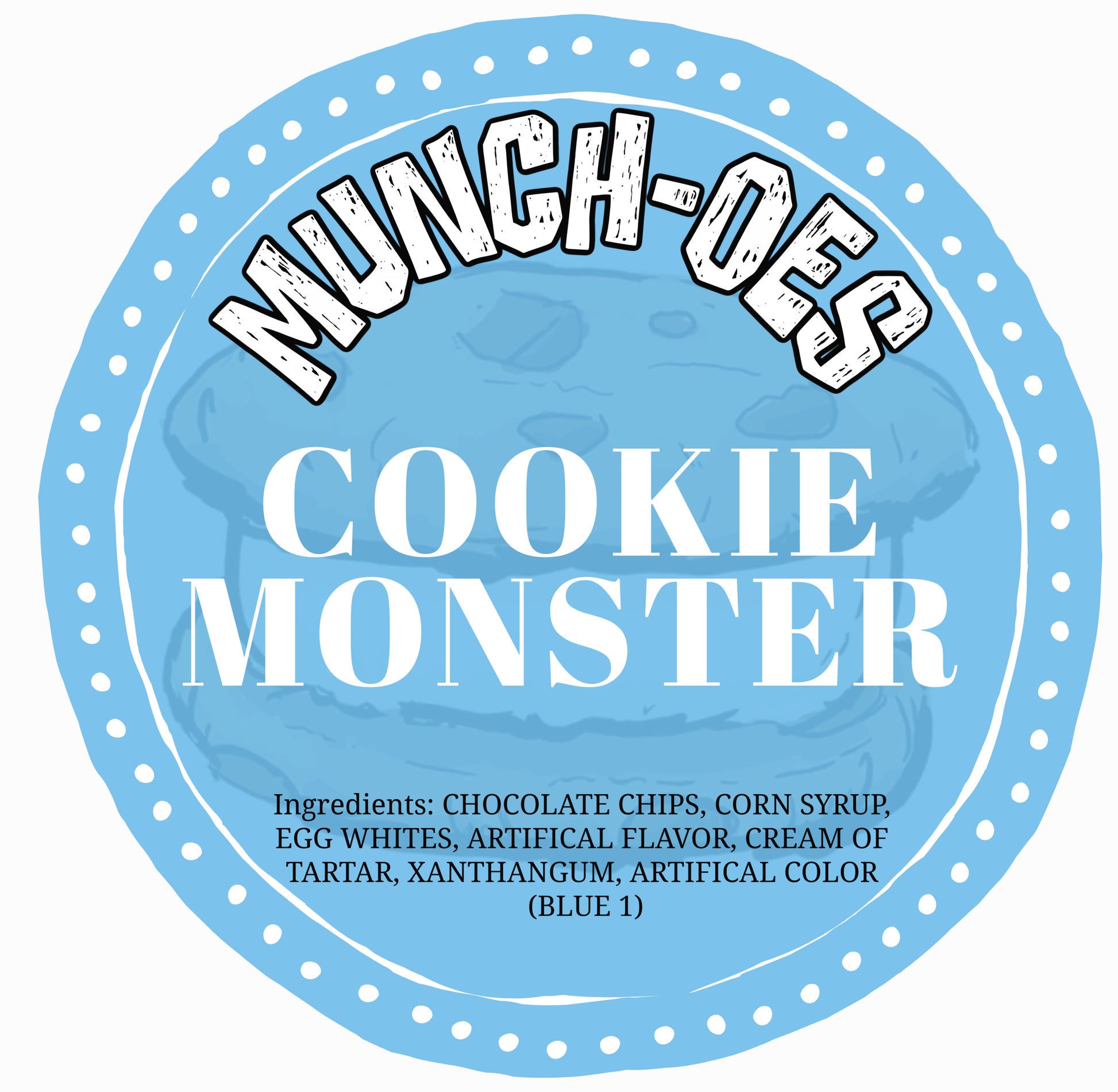 Cookie Monster MUNCH-O Cookie Sandwich image 1