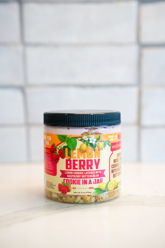 Lemonberry Cookie In A Jar