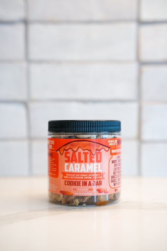 Salted Caramel Cookie In A Jar