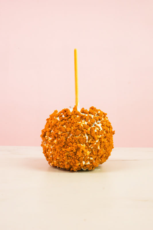 Cookie Butter Biscoff Caramel Apple