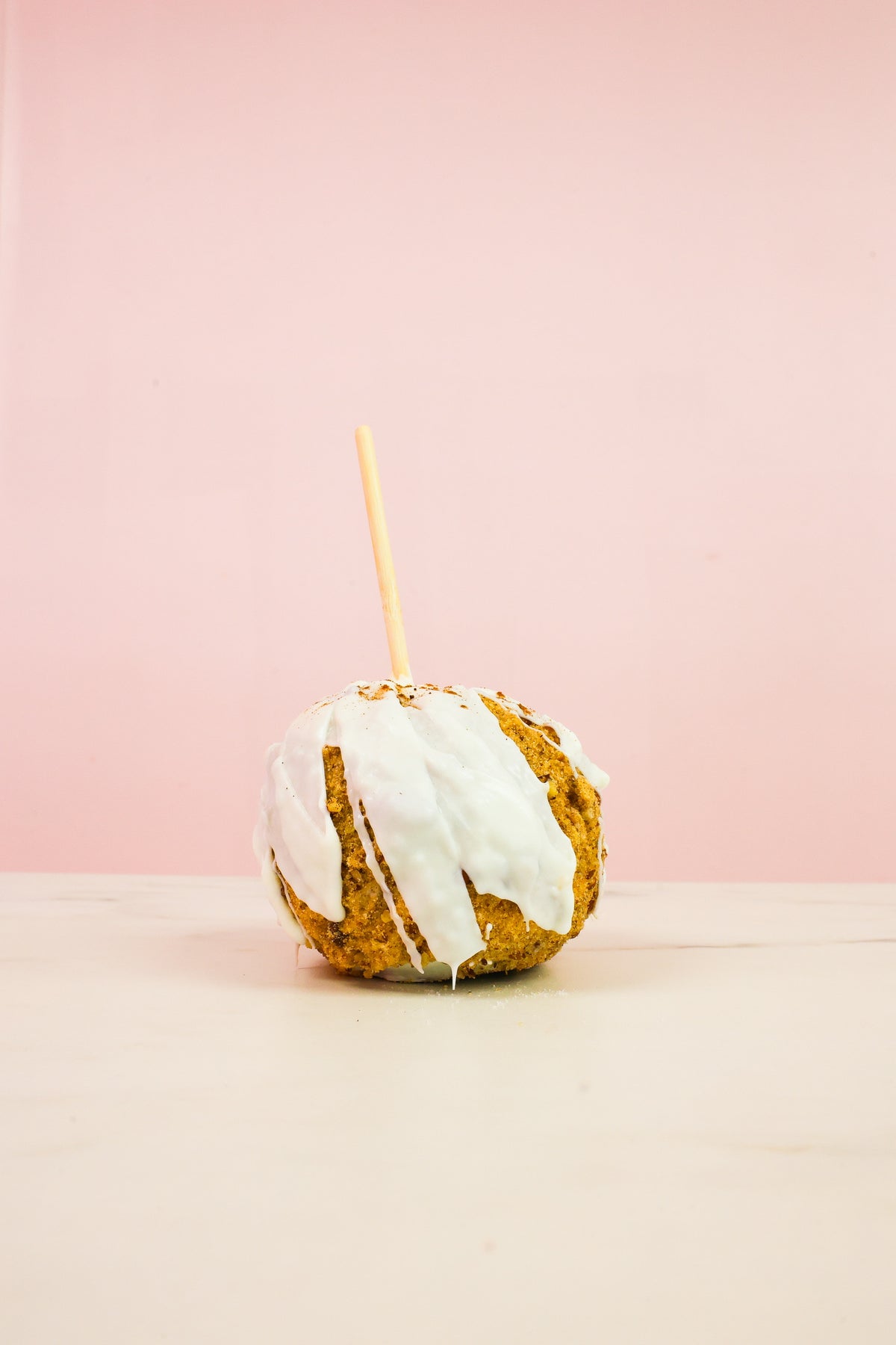 Pecan Pumpkin Spice Caramel Apple