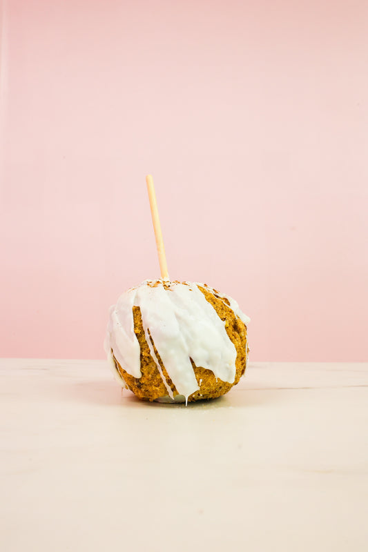 Pecan Pumpkin Spice Caramel Apple