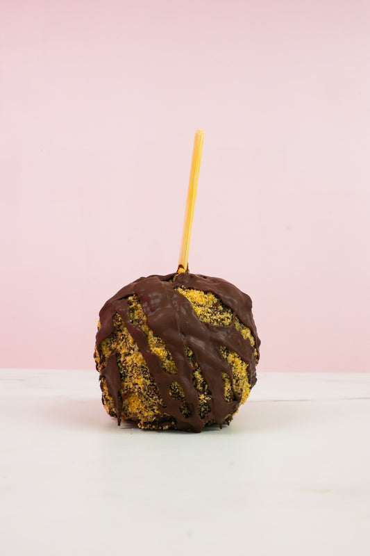 Brown Sugar Pecan Gourmet Caramel Apple | Munchoes Bakery