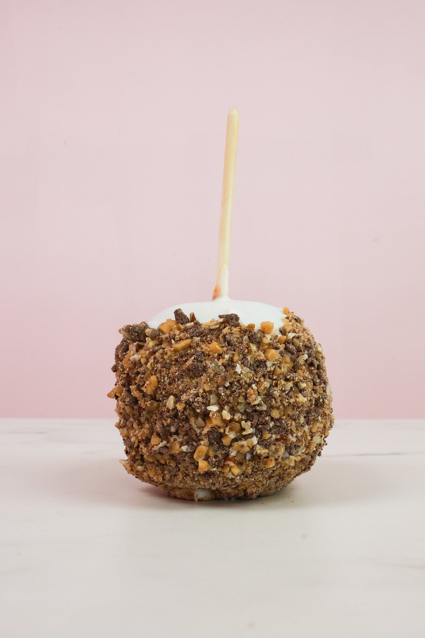 Turtle Praline Caramel Apple | Heath Toffee + Praline Gourmet Apple Texas