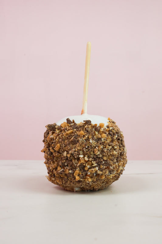 Turtle Praline Caramel Apple | Heath Toffee + Praline Gourmet Apple Texas
