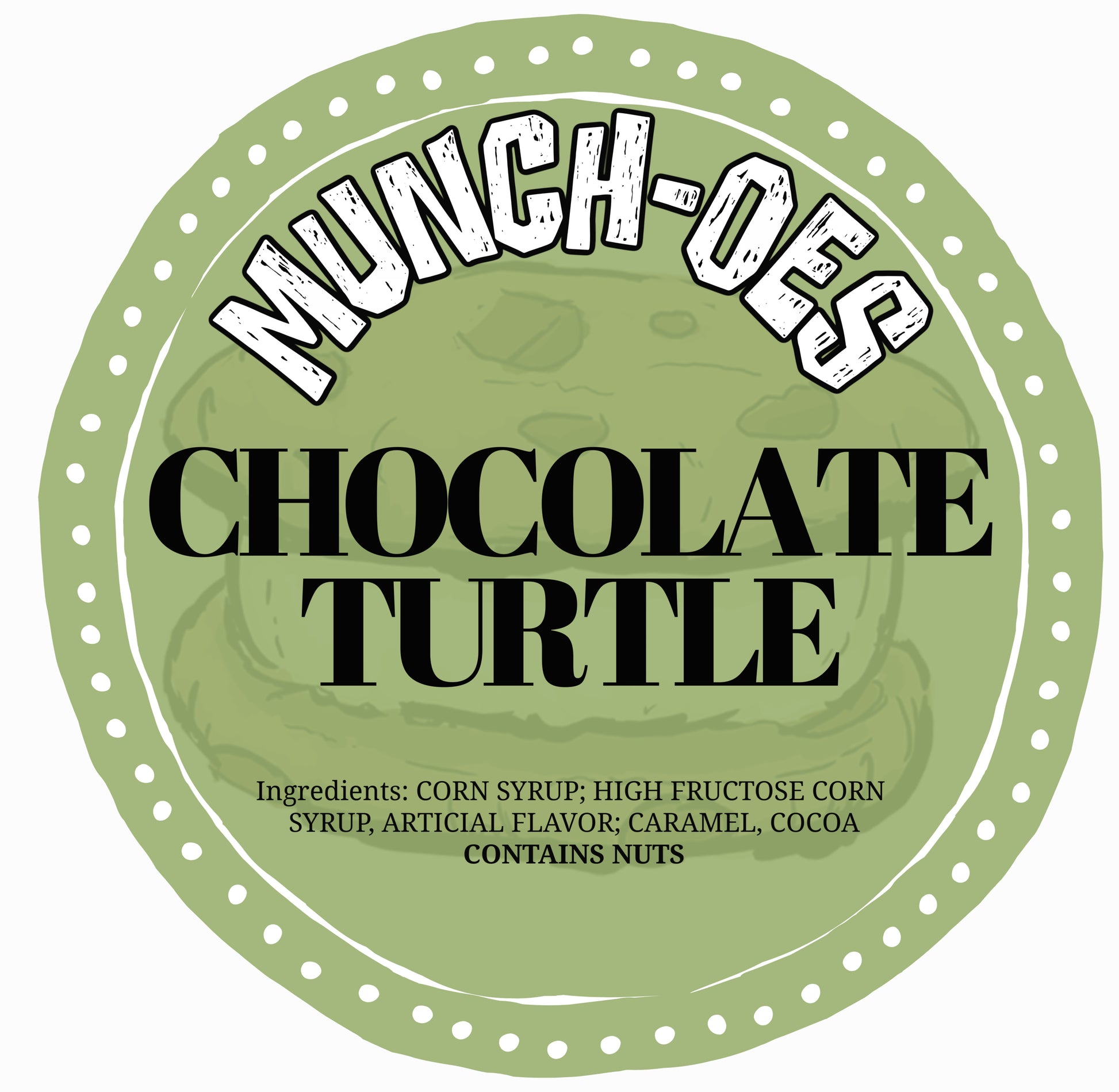 Chocolate Turtle MUNCH-O Cookie Sandwich image 1