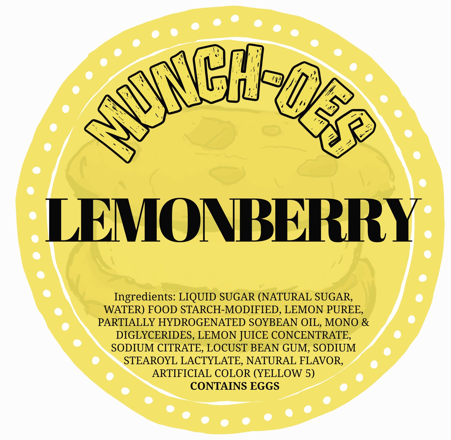 Lemonberry MUNCH-O Cookie Sandwich image 2