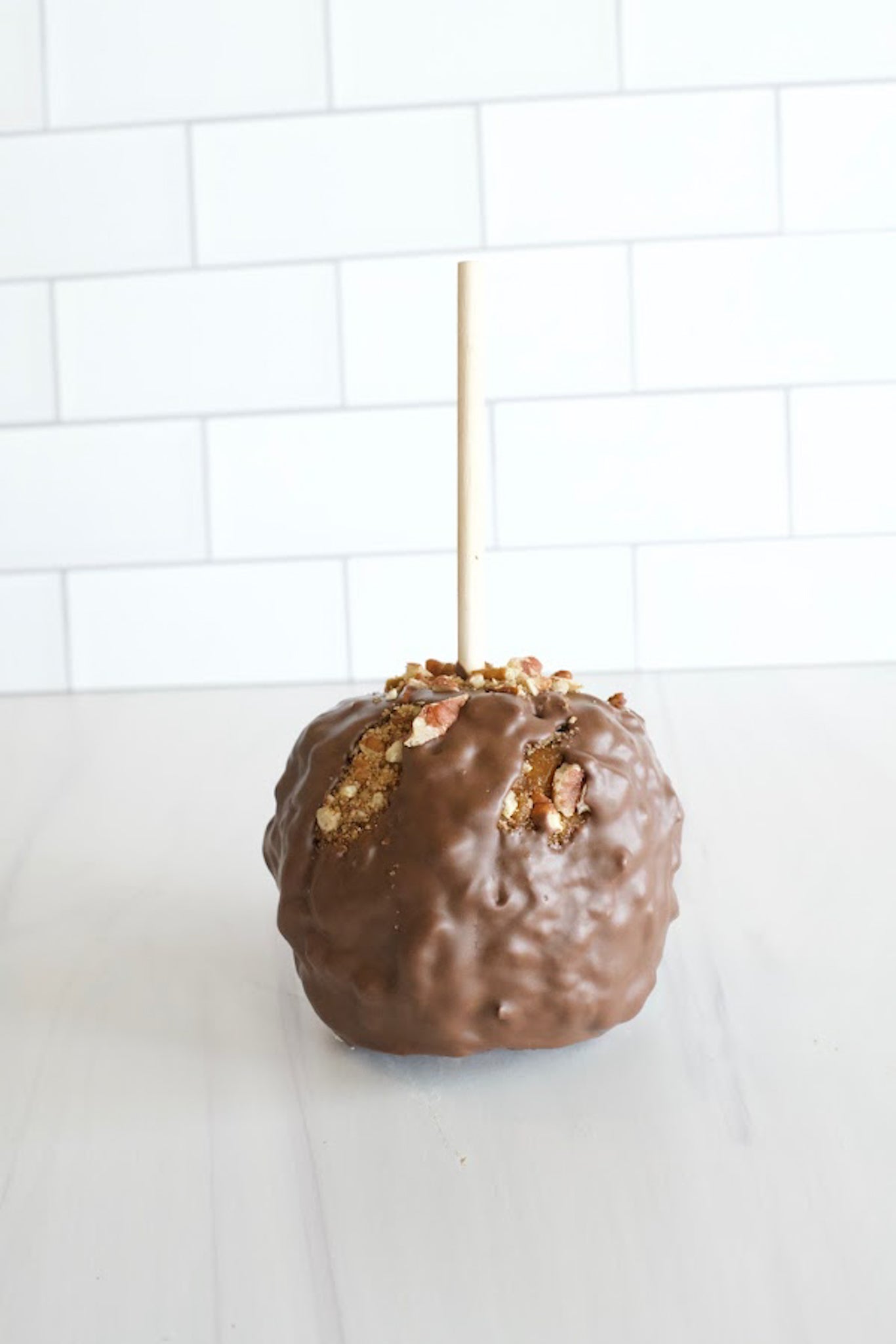 Brown Sugar Pecan Caramel Apple